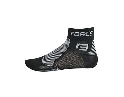 Ponožky FORCE 1, čierno-šedé