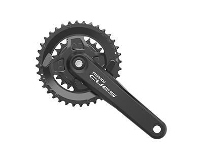 Shimano Cues FC-U4000-2 kľuky, 175 mm, 2x9/10/11, 36/22T, štvorhran, bez ložísk