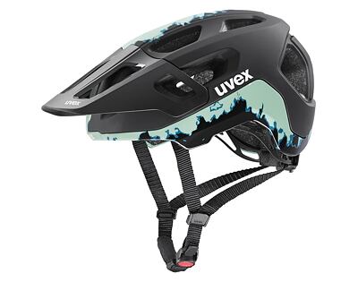 Prilba UVEX React jade-black matt