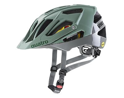 Prilba UVEX Quatro cc MIPS moss green-rhino