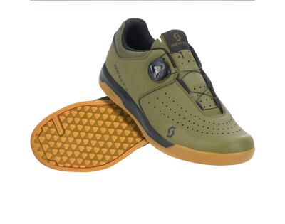 Cyklistická obuv SCOTT Sport Volt greenmoss/black