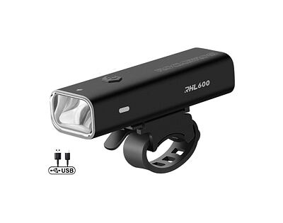 Svetlo predné RB, 600LM, USB nabíjanie