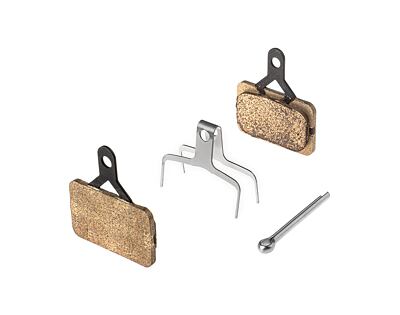 Brzdové platničky Shimano E01S, metalické