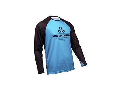 Dres CTM 2018 Enduro line, tyrkysová/čierna