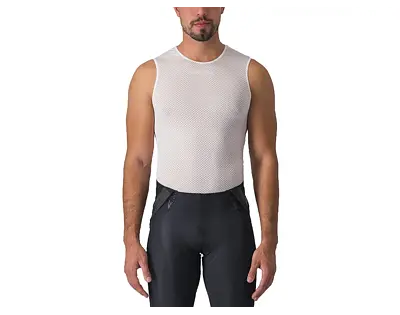 Funkčný nátelník Castelli Pro Mesh 2.0 biely