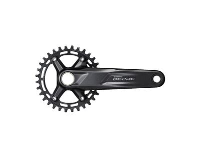 Stred Shimano Deore M5100 175mm 32z. 10/11-k. čierny dvojdielny bez ložísk