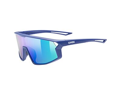 Okuliare UVEX Skyryse junior, blue matt/mir green