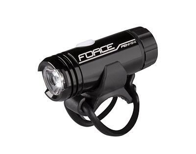 Svetlo predné FORCE PEN MINI 150 LM USB MINI, čierne