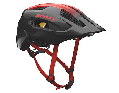 Prilba Scott Supra Plus šedo červená, MIPS®
