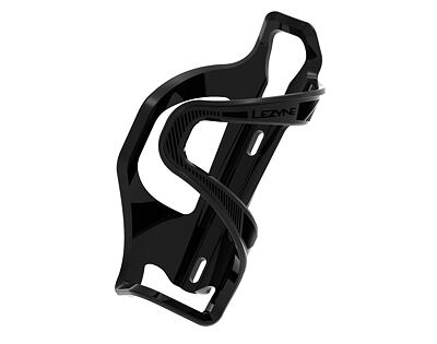 Košík na fľašu LEZYNE Flow Cage SL Enhanced, ľavý, čierny