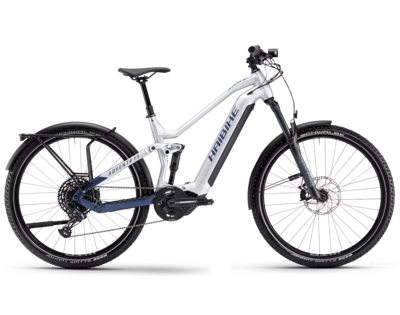 HAIBIKE Adventr FS 9 2023, silver/dark blue