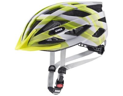 Prilba UVEX air wing cc, grey-lime mat