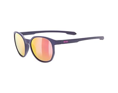 Okuliare UVEX LGL 54, plum matt/mirror purple