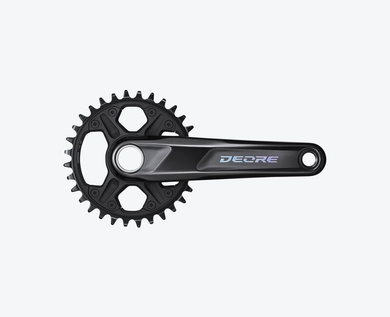 Stred Deore M6100 175mm 32z. 12-k. boost čierny dvojdielny bez ložísk