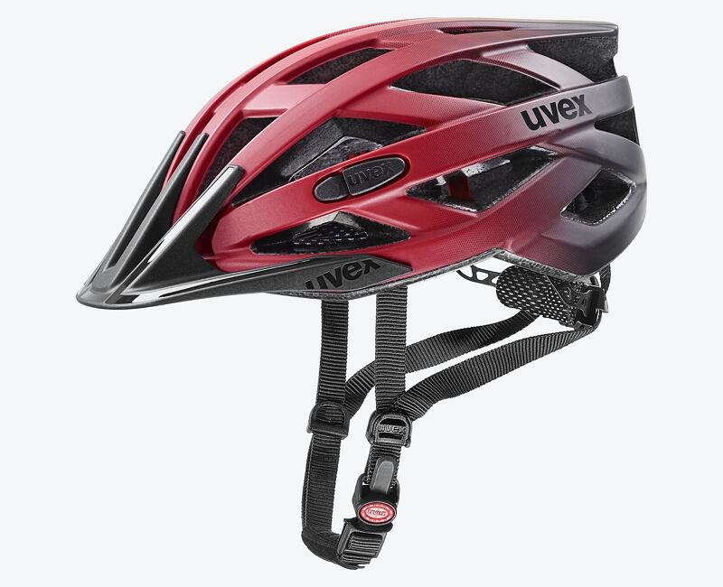 Prilba Uvex I-VO CC, red black matt