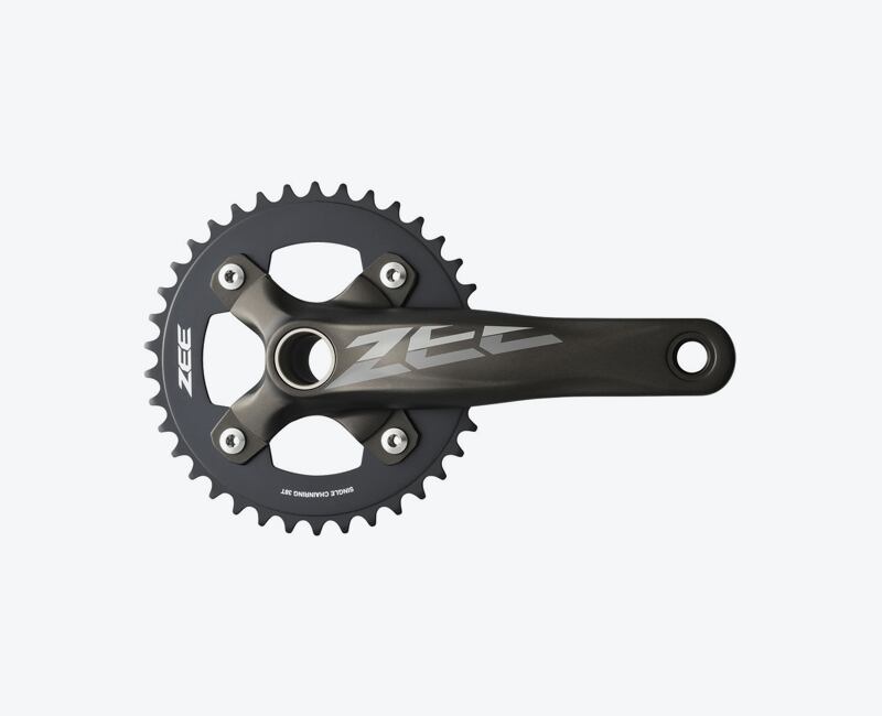 STRED Shimano ZEE M640 10-K. ČIERNY HTII LOŽISKOM