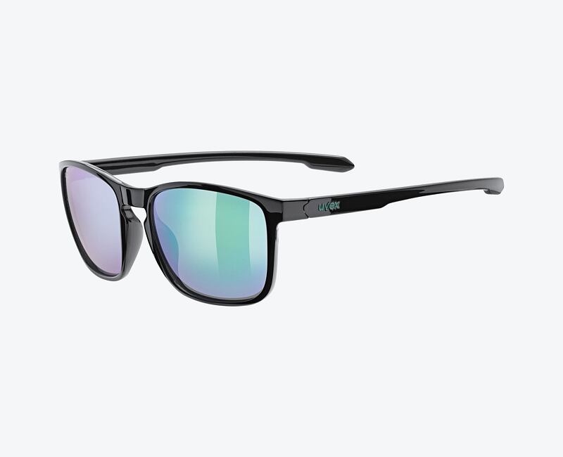 Okuliare UVEX LGL 52, black/mirror green