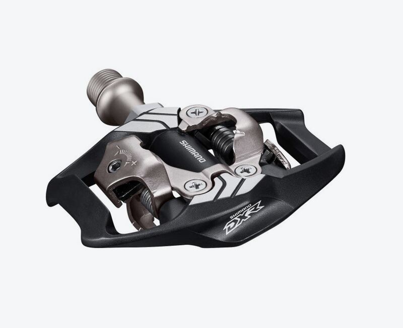 Pedále Shimano MTB MX70 SPD + zarážky SM-SH51 DXR