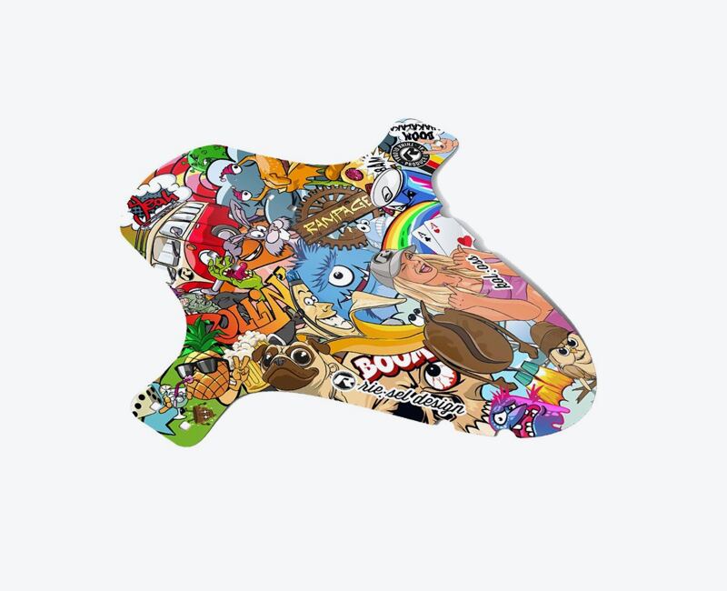 Predný blatník RIESEL Koloss, Stickerbomb Eyecatcher 2022