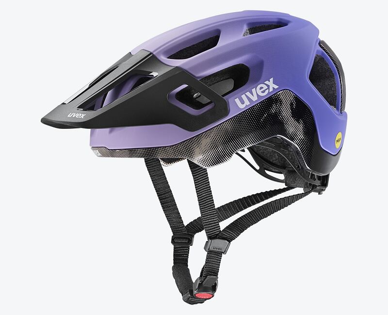 Prilba UVEX React MIPS lilac-oak matt