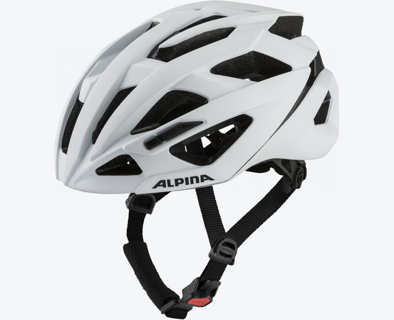 ALPINA Cyklistická prilba Valparola biela matná