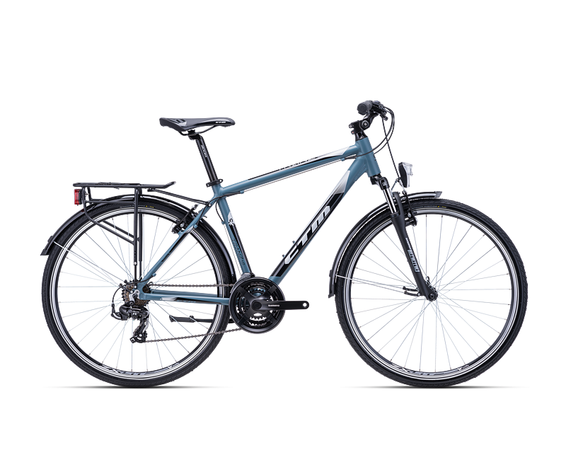CTM TRANZ 1.0 2022 TREK, matná titánová sivá/čierna