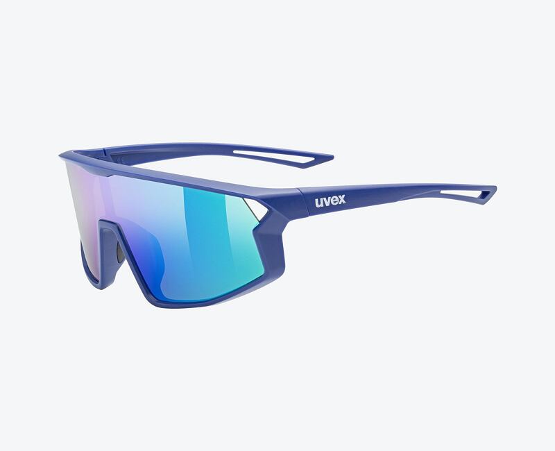 Okuliare UVEX Skyryse junior, blue matt/mir green