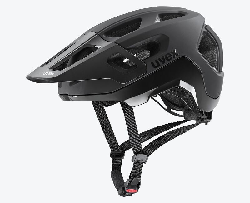Prilba UVEX React black matt