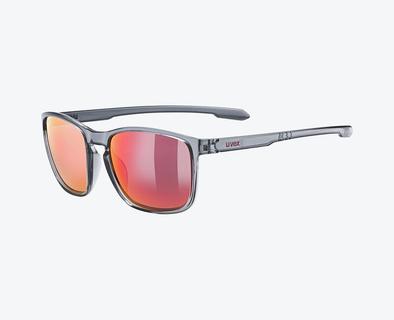 Okuliare UVEX LGL 52, smoke/mirror red