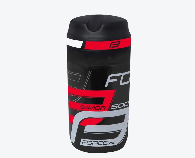 Púzdro na náradie FORCE 0,5 l, čierno-červeno-biele