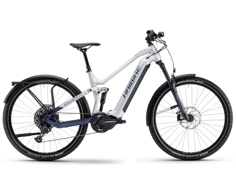 HAIBIKE Adventr FS 9 2023,  silver/dark blue
