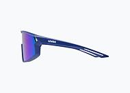 Okuliare UVEX Skyryse junior, blue matt/mir green