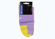 Ponožky FORCE EDGE, fialové-fluo