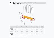 Rukavice FORCE KID MTB AUTONOMY, čierno-modré