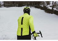 Bunda FORCE FROST softshell, fluo-čierna