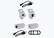 Sada svetiel FORCE DIVER ARC USB predná+zadná