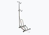 Stojan STABILUS VERTICAL na vystavenie bicykla, šedý