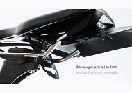 Zadný blatník RIESEL Ritze Large, Carbon